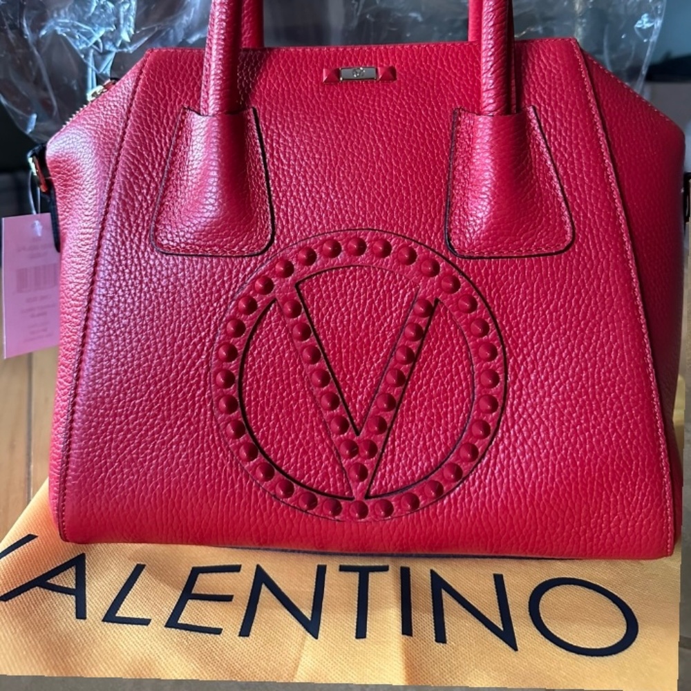 VALENTINO  by MARIO VALENTINO studded minimi logo bag